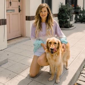 Dip Dye Tie Dye Sweatshirt